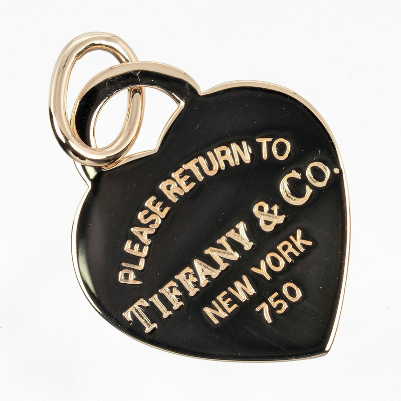 【TIFFANY&Co.】ティファニー
 リターントゥ ティファニー ハートタグ ペンダントトップ
 K18ピンクゴールド 約5.8g Return to TIFFANY & Co. Heart tag レディースAランク