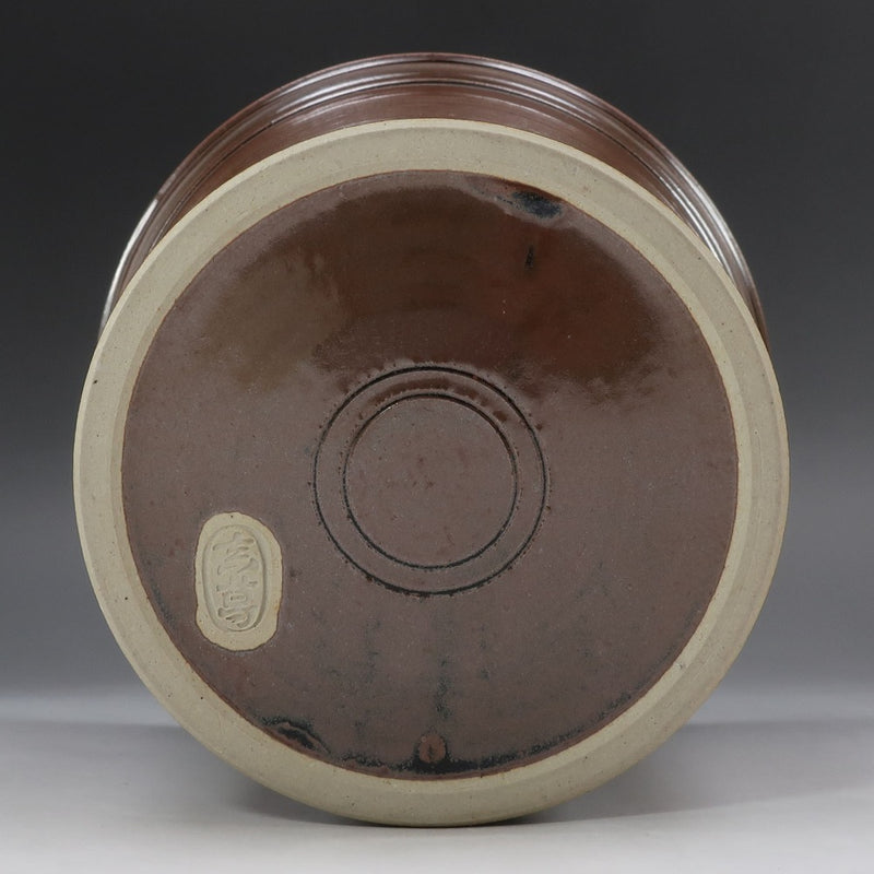 [kyoyaki] Kyo-yaki hecho por Makatsu Kosai, vajilla con punta de varilla de hierro vidriado