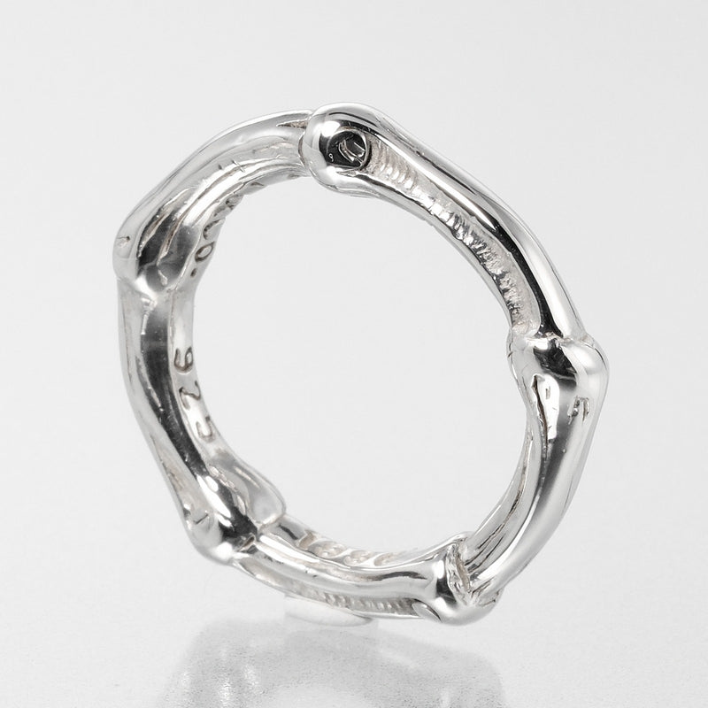 TIFFANY&Co. ティファニー リング・指輪 バンブー シルバー925 約5.9g シルバー アクセサリー 日本サイズ約10号 レディース 女性