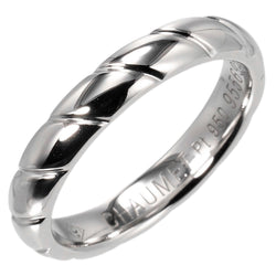 [CHAUMET] Shome Torstor Third Marriage No. 12.5 Ring PT950 Platinum about 6.82g TORSADE MARRIAGE Ladies A+Rank