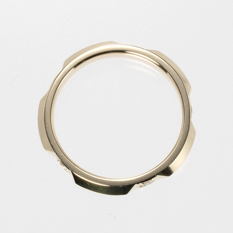 [TIFFANY & CO.] Tiffany 
 True Band 2.5mm 11.5 Ring / Ring 
 5P diamond K18 Yellow Gold x Diamond about 3.41g True Band 0.1 "Ladies A+Rank