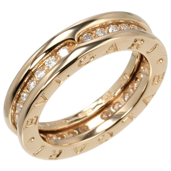 [Bvlgari] Bulgari Beau Zero One XS 1 Band 8.5 Anillo / anillo B.Zero1 18KDiamante de oro amarillo x diamante aproximadamente 6.8g Be cero One XS 1 Band Ladies A+Rank