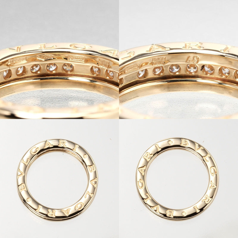 [Bvlgari] Bulgari Beau Zero One XS 1 Band 8.5 Anillo / anillo B.Zero1 18KDiamante de oro amarillo x diamante aproximadamente 6.8g Be cero One XS 1 Band Ladies A+Rank