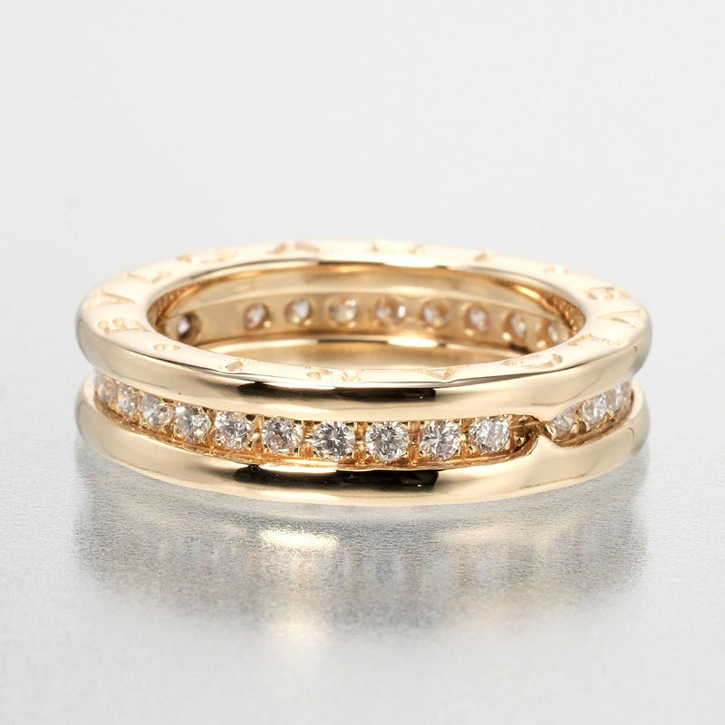 [Bvlgari] Bulgari Beau Zero One XS 1 Band 8.5 Anillo / anillo B.Zero1 18KDiamante de oro amarillo x diamante aproximadamente 6.8g Be cero One XS 1 Band Ladies A+Rank