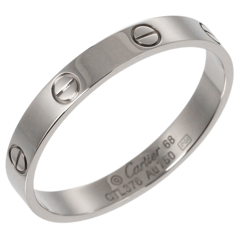 ミニ　ラブリング　LOVE ウェディング 楽天市場】カルティエ ミニラブ ウェディング リング ピンク