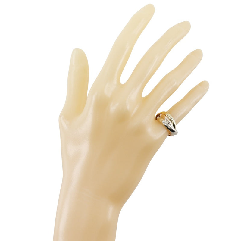[Cartier] Cartier 
 Trinity No. 9 Ring / Ring 
 K18 Gold x YG PG WG Approximately 10.58g Trinity Ladies A Rank