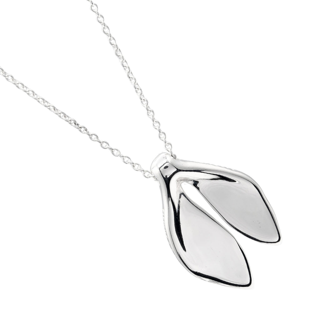 TIFFANY&Co.】ティファニー リーフ フィン ネックレス シルバー925 約3.44g Leaf fin レディースAランク – KYOTO  NISHIKINO