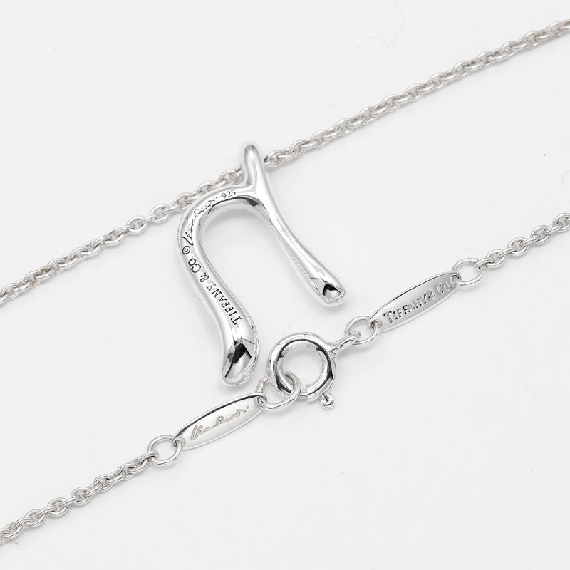 TIFFANY&Co.】ティファニー レター n ネックレス イニシャル n シルバー925 約4.61g letter n レディースA –  KYOTO NISHIKINO