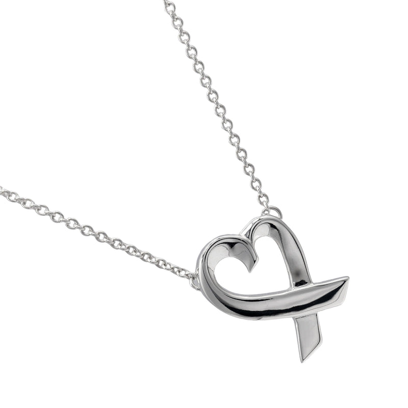 TIFFANY&Co.】ティファニー ラビングハート ネックレス シルバー925 約2.6g Loving heart レディースAランク –  KYOTO NISHIKINO