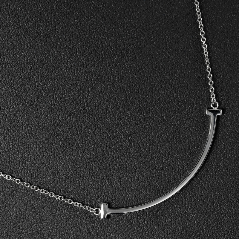 【TIFFANY&Co.】ティファニー T スマイル スモール ネックレス