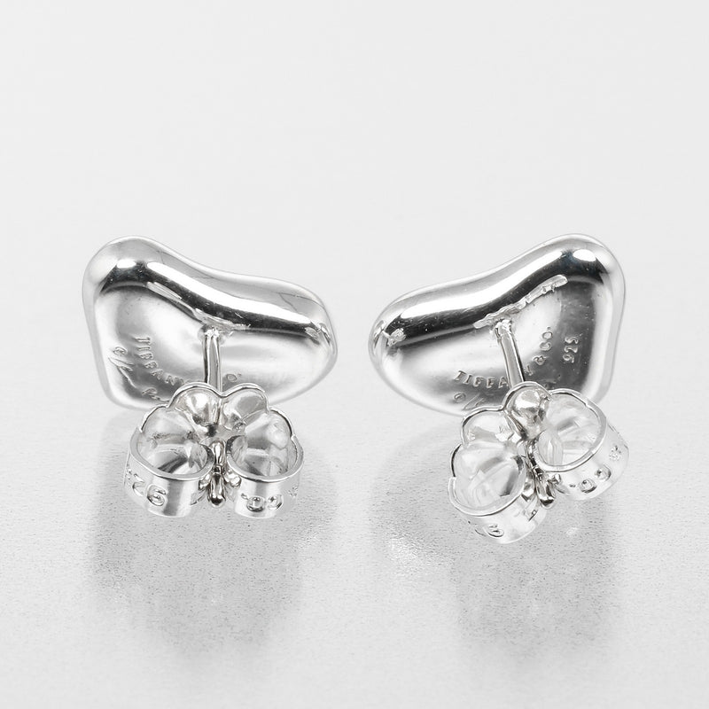 [TIFFANY & CO.] Tiffany 
 Full hart earrings 
 Silver 925 about 3G FULL HEART Ladies A Rank
