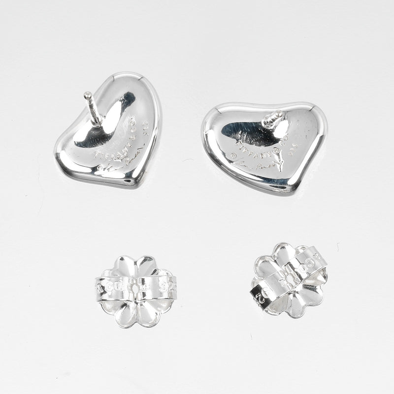 [Tiffany & co.] Tiffany 
 Pendientes completos de Hart 
 Silver 925 alrededor de 3G Full Heart Ladies A Rank