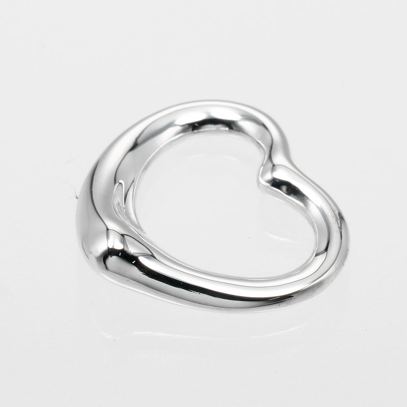 [TIFFANY & CO.] Tiffany 
 Open heart 22mm pendant top 
 Silver 925 about 4.38g Open Heart 0.9 "Ladies A rank