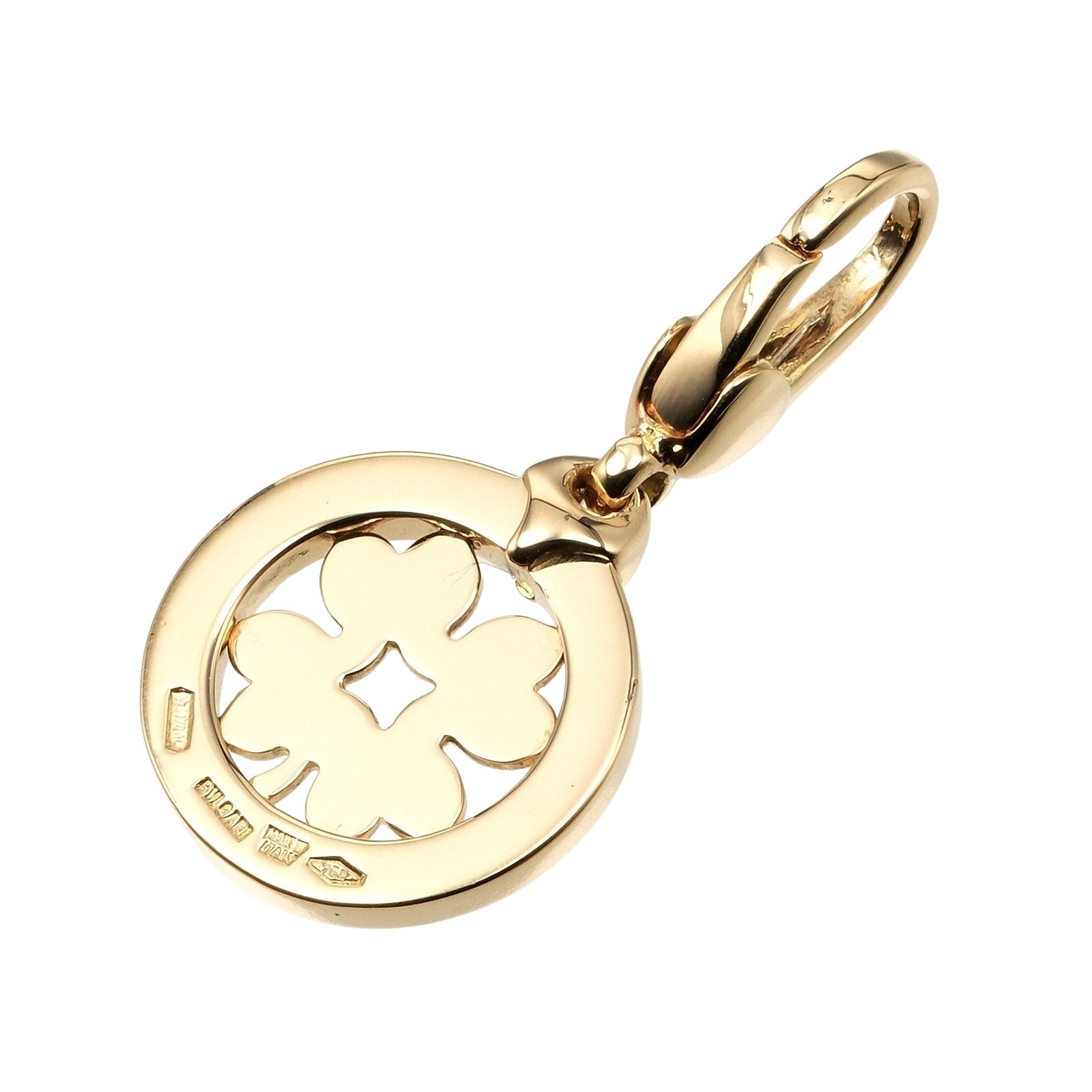 BVLGARI] Bulgari Tond Clover Pendant Top K18 Yellow Gold Approximatel –  KYOTO NISHIKINO