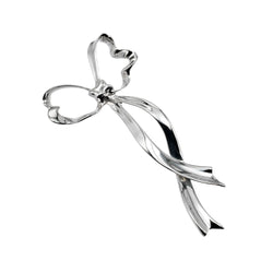 [TIFFANY & CO.] Tiffany 
 Ribbon brooch 
 Silver 925 about 16g Ribbon Ladies A Rank