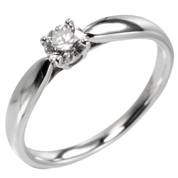 [Tiffany＆Co。]蒂法尼 
 和谐11戒指 /戒指 
 0.27CT PT950白金X钻石大约3.28克和谐女士A+等级