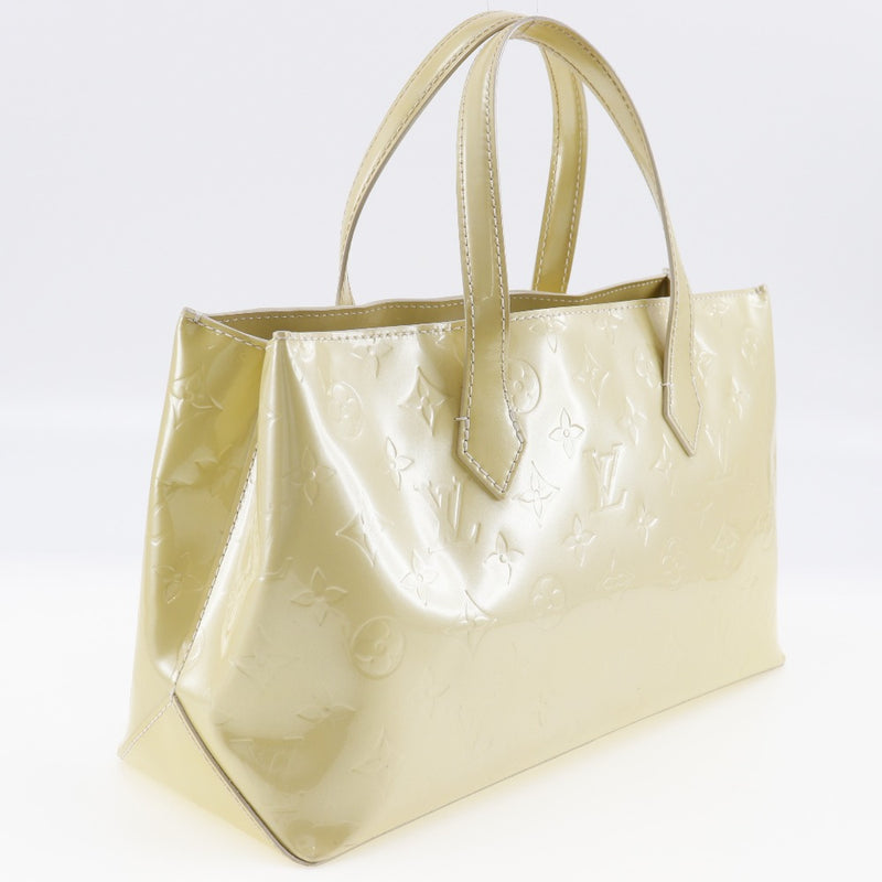 [Louis Vuitton] Louis Vuitton 
 Wilshire PM tote bag 
 M91452 Monogram Verni Bronkolai Yebeige MI0171 Engraved handbag A5 Open Wilsher PM Ladies