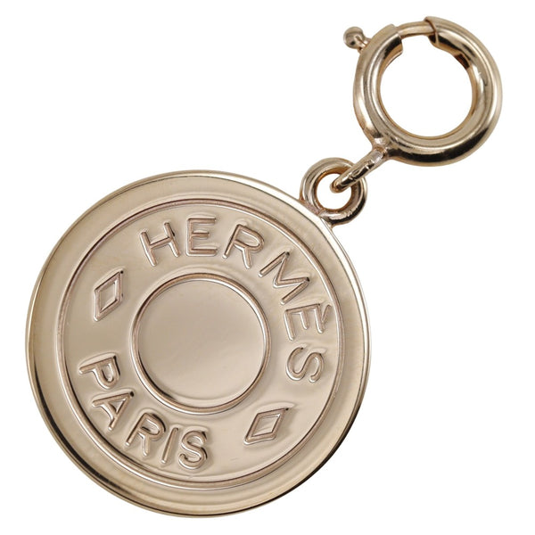 【HERMES】エルメス
 セリエ ペンダントトップ
 チャーム 金属製 ゴールド 約3.4g Serie ユニセックスAランク