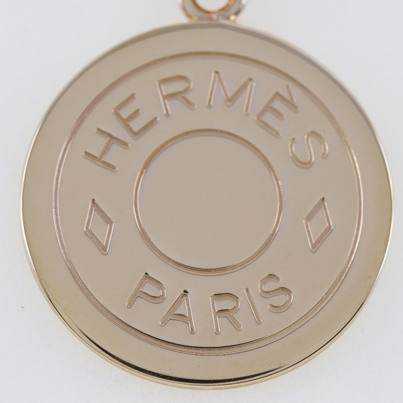 [Hermes] Hermes 
 Top colgante de serie 
 Charm Metal Gold aproximadamente 3.4G Serie Unisex A Rank