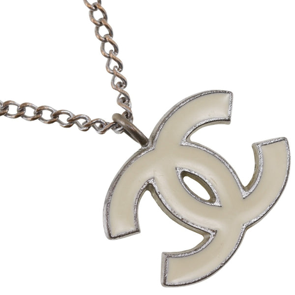 [Chanel] Chanel 
 Collar de cochomark 
 Plata de metal aproximadamente 6.2g Coco Mark Ladies