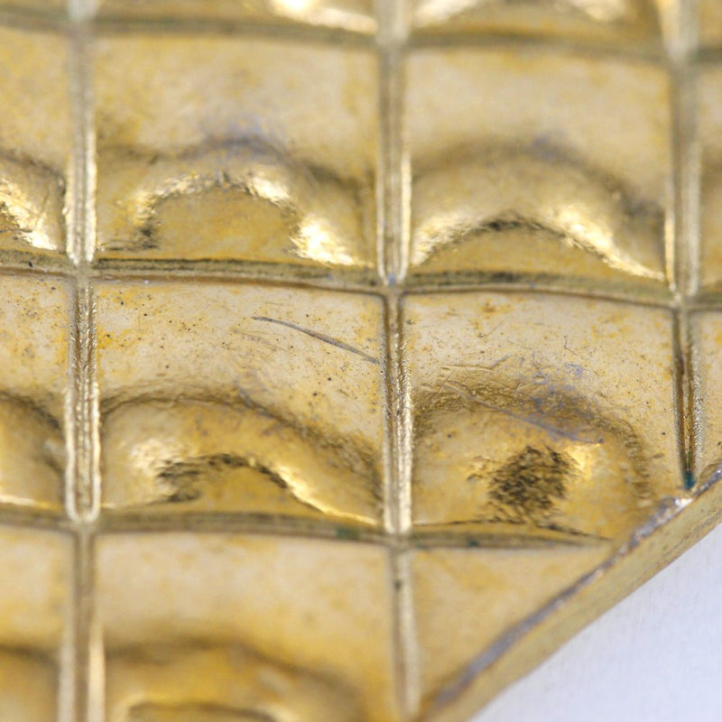 [CHANEL] Chanel 
 Bag motif brooch 
 Coco Mark Matrasse Gold plating 29 engraved about 19g Bag Motif Ladies
