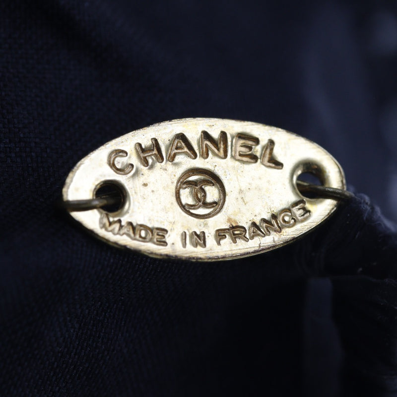 [CHANEL] Chanel 
 Lace corsage brooch 
 Camellia A21800 Black Approximately 5.1g Lace Corsage Ladies A Rank