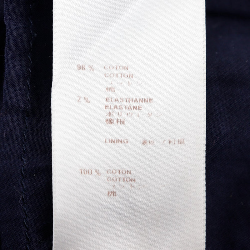 [Louis Vuitton] Louis Vuitton 
 Falda de falda plisada 
 Lace algodón Indigo Blue plisado falda damas