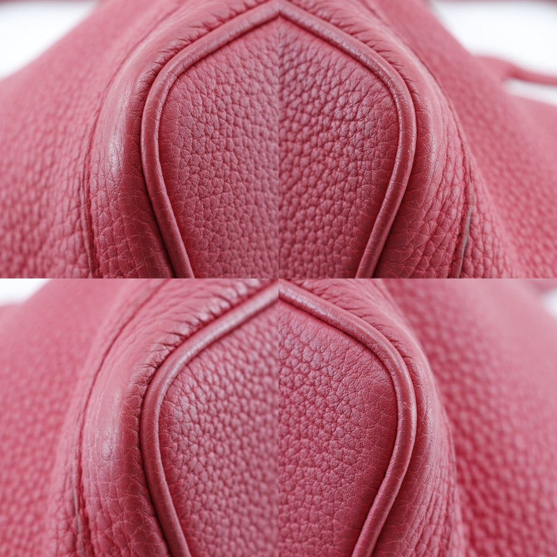 [Hermes] Hermes Garden Party PM Bag Bag Negonda Pink T-ssamped Handbag A4 Button Snap Button Garden PM-Women's A-Rank