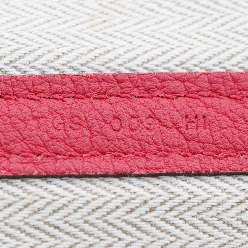 [Hermes] Hermes Garden Party PM Bag Bag Negonda Pink T-ssamped Handbag A4 Button Snap Button Garden PM-Women's A-Rank