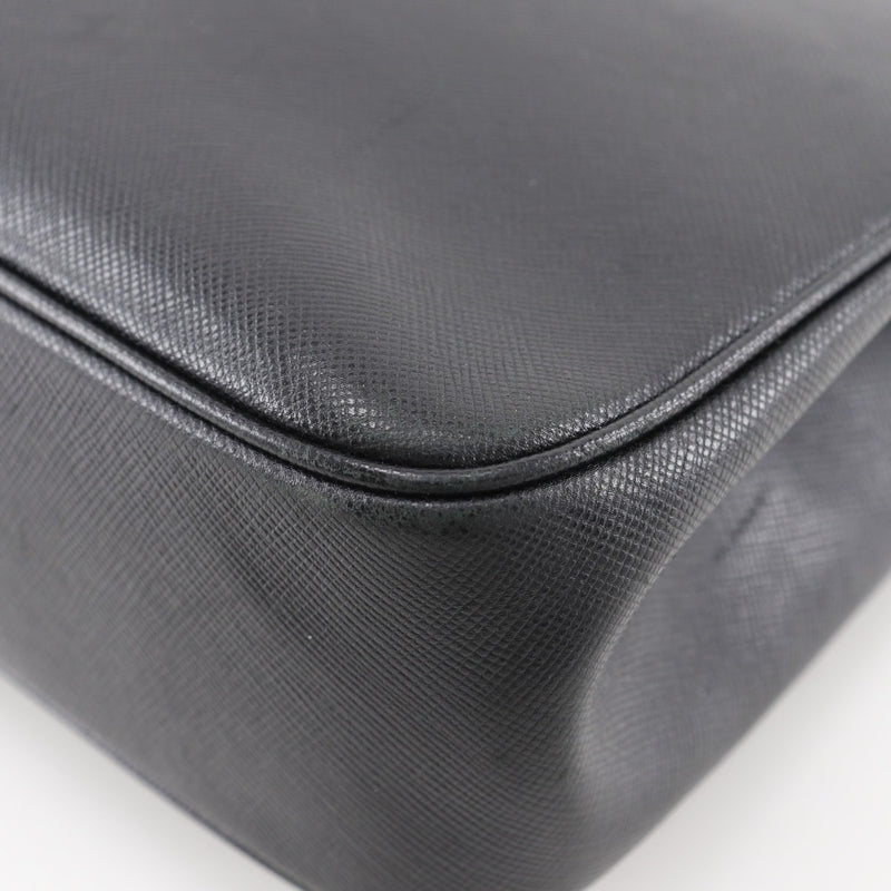 [Salvatore Ferragamo] Salvatore Ferragamo 숄더백 숄더백 AF-21 9284 가죽 검은 어깨 자석 유형 어깨 가방 여성