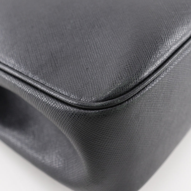 [Salvatore Ferragamo] Salvatore Ferragamo 숄더백 숄더백 AF-21 9284 가죽 검은 어깨 자석 유형 어깨 가방 여성