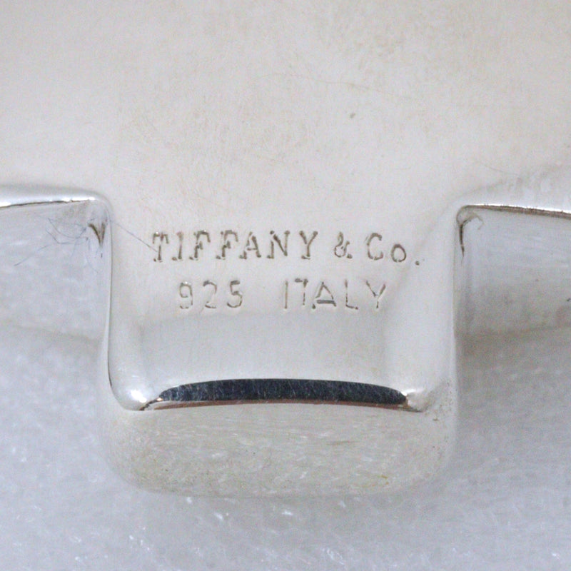 [Tiffany & co.] Tiffany 
 Collar de cerca romano 
 Silver 925 alrededor de 13.3g Damas Roman Cross Cross