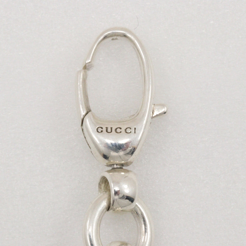 [Gucci] Gucci 
 徽标板手镯 
 银925大约36.0克，带有徽标