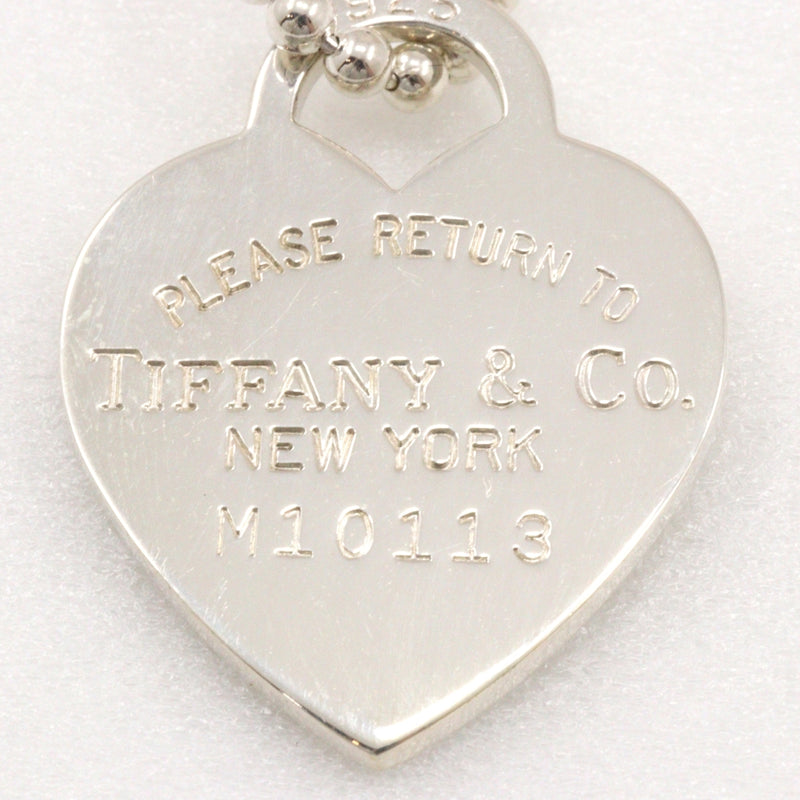 [Tiffany & co.] Tiffany 
 Collar rettonuti fanny 
 Heart Tag Ball Chain Plate 925 M10113 Sello aproximadamente 22.5G Regreso a Tiffany & Co. Damas