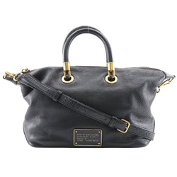 【MARC BY MARC JACOBS】マークバイマークジェイコブス
 2WAYショルダー ハンドバッグ
 M0007537 レザー 黒 斜め掛け 肩掛け 手提げ 2way A5 ファスナー 2WAYShoulder レディース