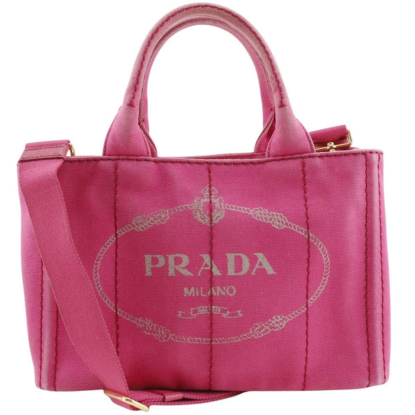 【PRADA】プラダ カナパ ハンドバッグ