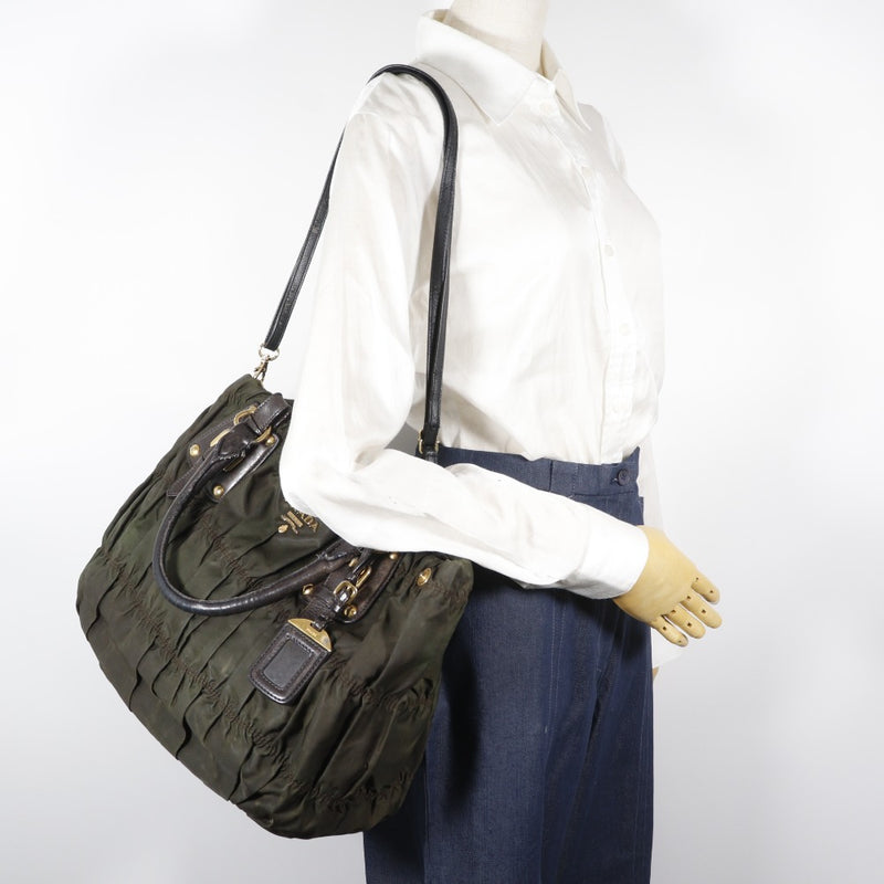 【PRADA】プラダ 2WAYショルダー トートバッグ