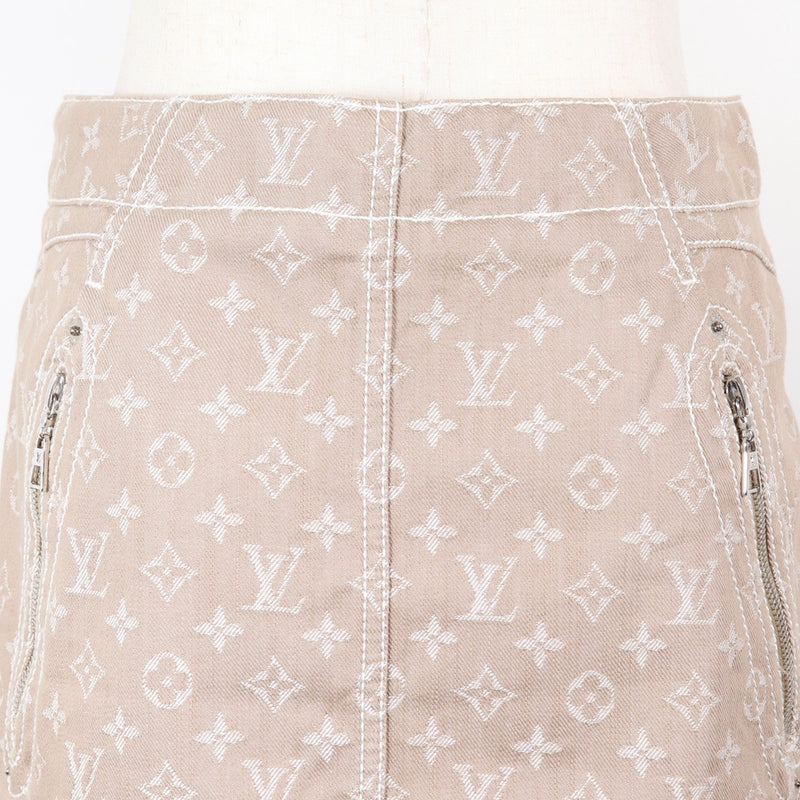 LOUIS VUITTON】ルイ・ヴィトン モノグラムデニム スカート