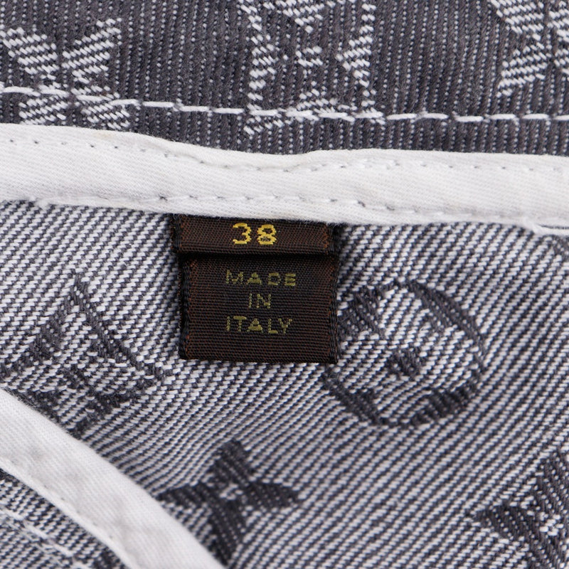 【LOUIS VUITTON】ルイ・ヴィトン モノグラムデニム スカート