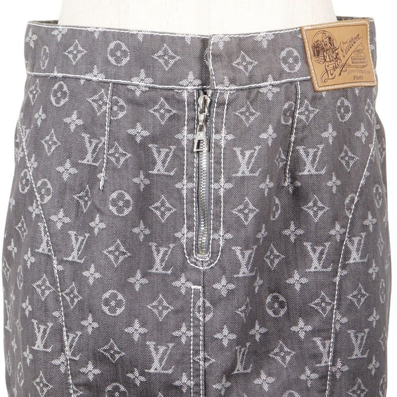 LOUIS VUITTON】ルイ・ヴィトン モノグラムデニム スカート