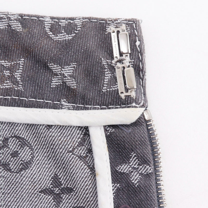 【LOUIS VUITTON】ルイ・ヴィトン モノグラムデニム スカート
