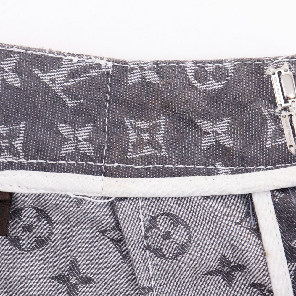 LOUIS VUITTON】ルイ・ヴィトン モノグラムデニム スカート