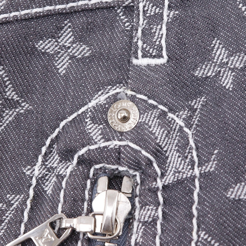 【LOUIS VUITTON】ルイ・ヴィトン モノグラムデニム スカート