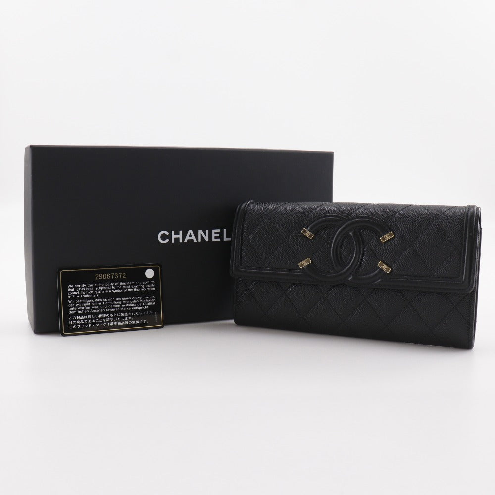 CHANEL】シャネル CCフィリグリー 長財布 A84448 – NISHIKINO VINTAGE