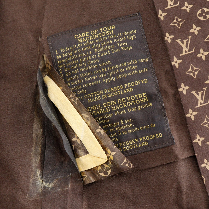 LOUIS VUITTON]LOUIS VUITTON monogram trench coat – NISHIKINO