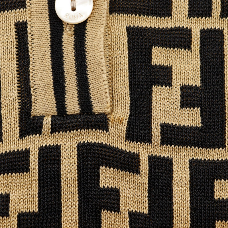 【FENDI】フェンディ ズッカ ポロシャツ