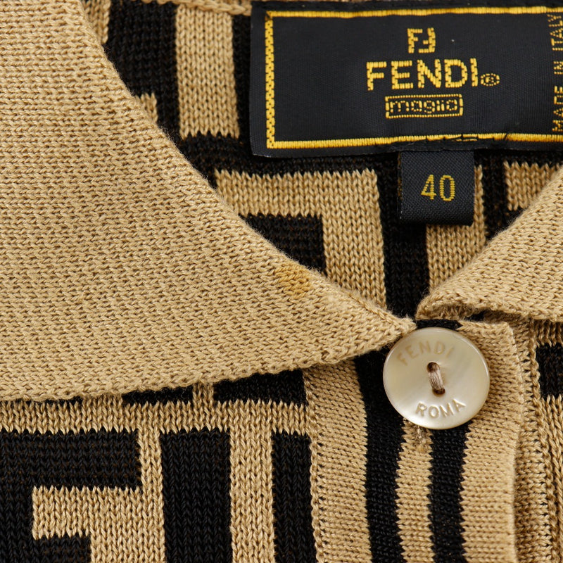 【FENDI】フェンディ ズッカ ポロシャツ