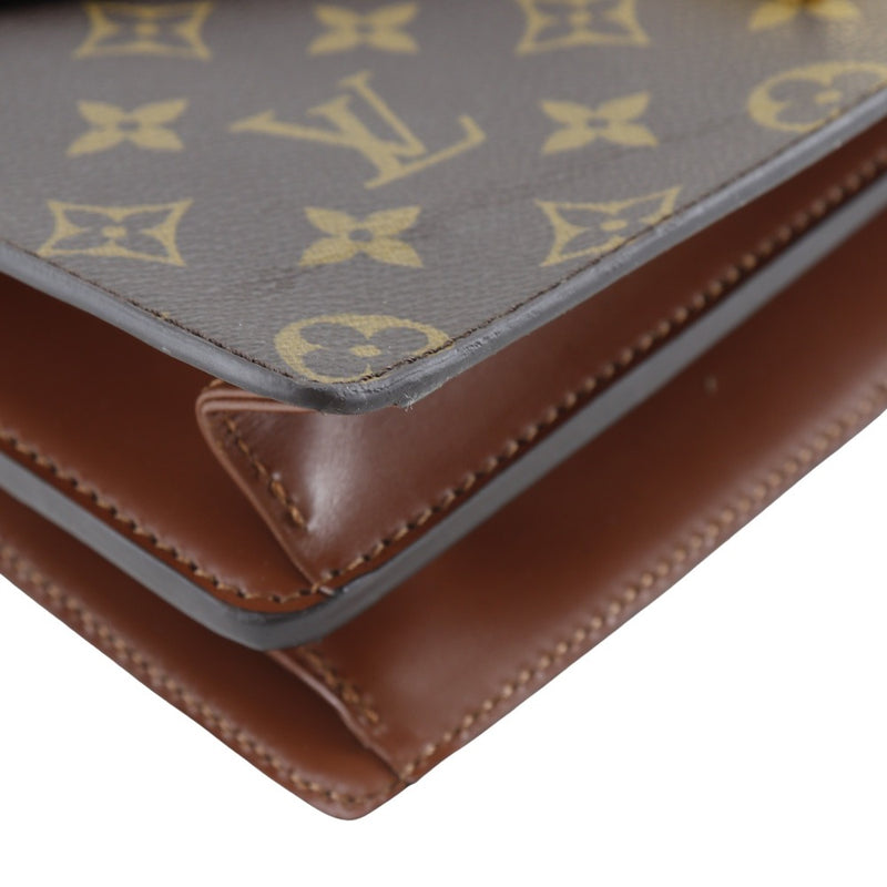 【LOUIS VUITTON】ルイ・ヴィトン
 コンコルド ハンドバッグ
 M51190 モノグラムキャンバス 茶 MI8901刻印 手提げ パチン錠 Concord レディース