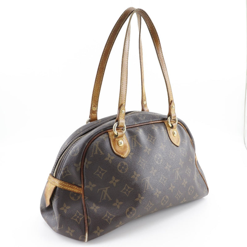 [Louis Vuitton]LOUIS VUITTON
 Montoruiille PM Shoulder Bag
 M95565 Monogram canvas Brown CA1008 engraved shoulder handbag A5 Fastener MONTORGUEIL PM Ladies B-Rank