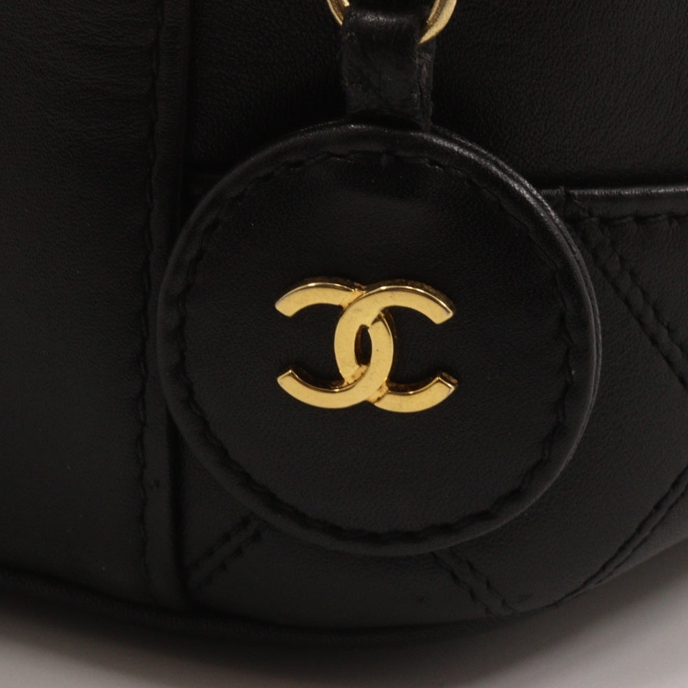 CHANEL】シャネル バニティ ポーチ ビコローレ ハンドバッグ 